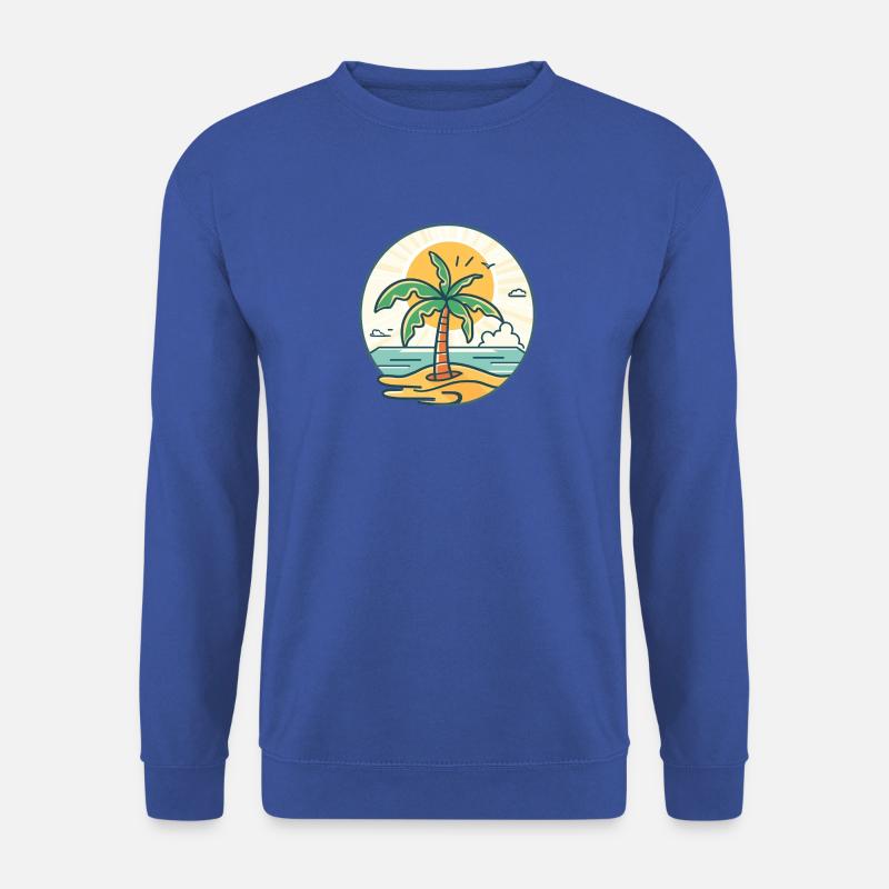 Sonneninsel Palmenzauber - Unisex Pullover - Royalblau