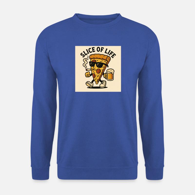 Slice of Life - Unisex Pullover - Royalblau