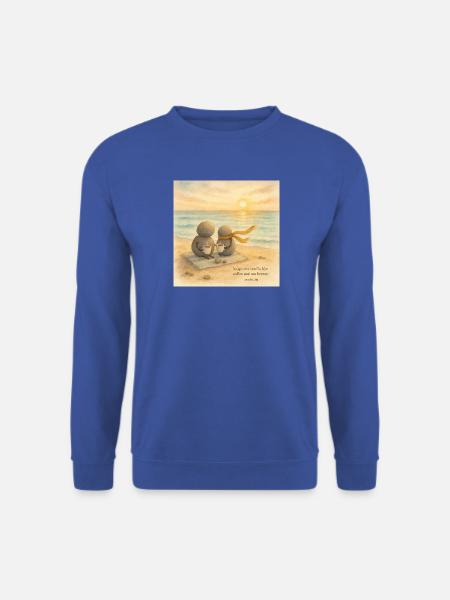 Sea Breeze Kaffee Begleiter - Unisex Pullover - Royalblau