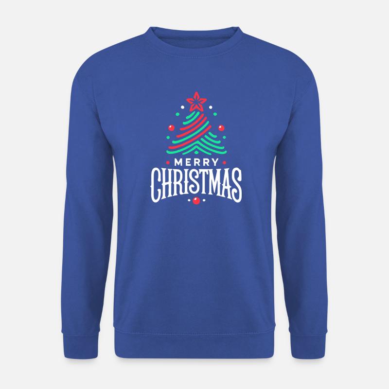 Frohe Weihnachten 1 - Unisex Pullover - Royalblau