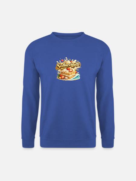 Sahneschnitte_Tortchen - Unisex Pullover - Royalblau