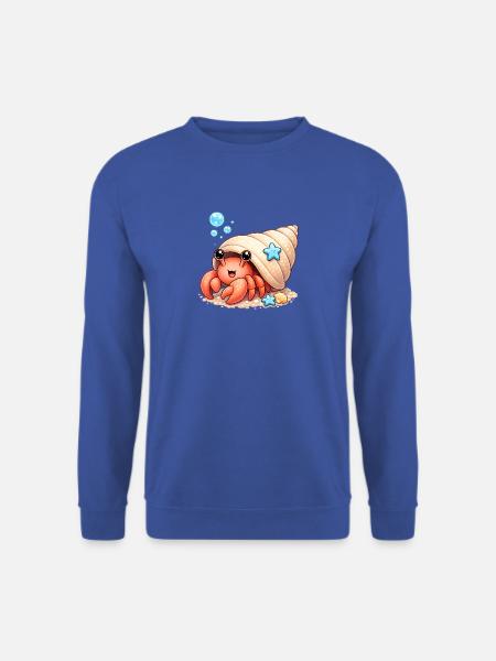 Cute Crab - Unisex Pullover - Royalblau