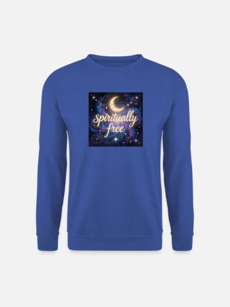 spirituell frei - Unisex Pullover - Royalblau