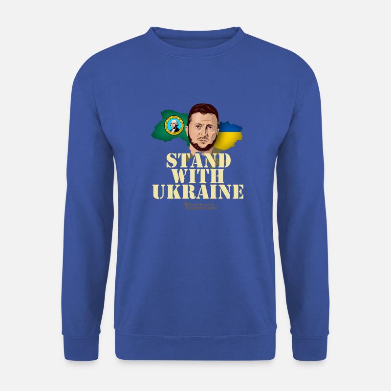 Ukraine Washington - Unisex Pullover - Royalblau