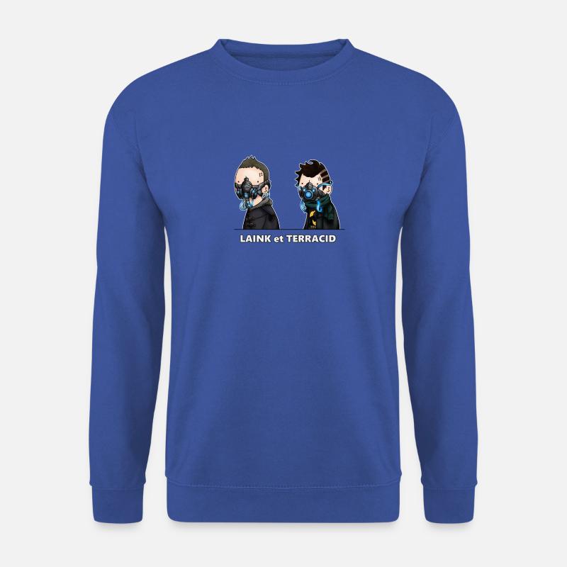 Laink und Terracid: das Duo des Schocks - Unisex Pullover - Royalblau
