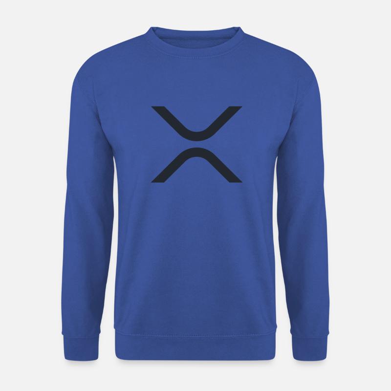 Ripple XRP Logo - Unisex Pullover - Royalblau