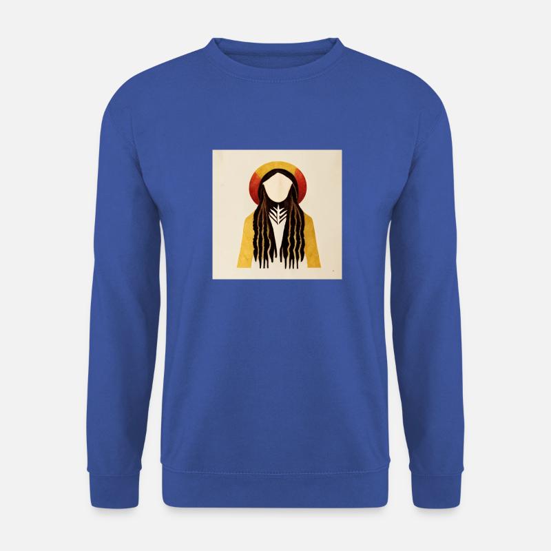 Jamaika Rastfarian - Unisex Pullover - Royalblau