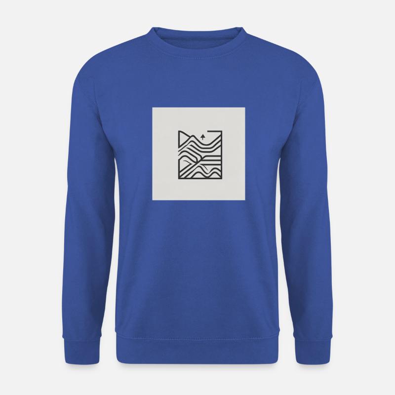 Mountain - Unisex Pullover - Royalblau