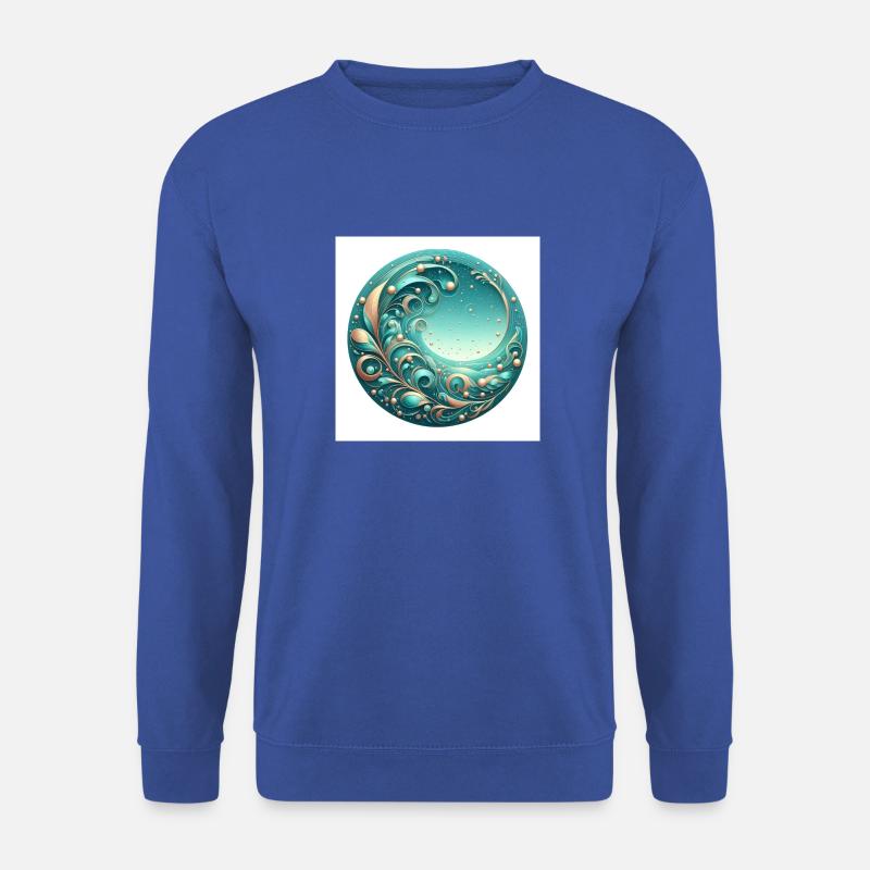 Türkiser Flair - Unisex Pullover - Royalblau