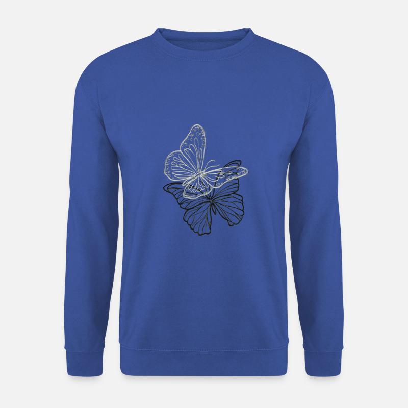 butterfly - Unisex Sweatshirt - royal blue