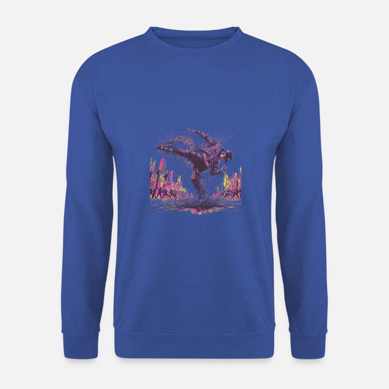 BREAK DANCING - Unisex Sweatshirt - royal blue