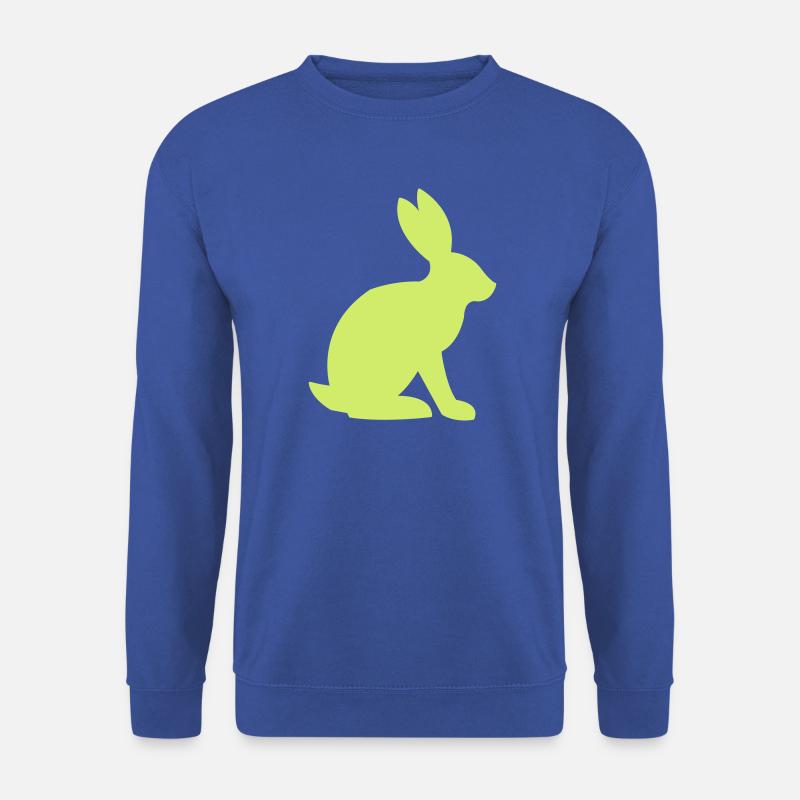 Bunny Silhouette - Unisex Sweatshirt - royal blue
