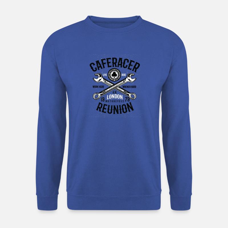 Caferacer Reunion - Unisex Pullover - Royalblau