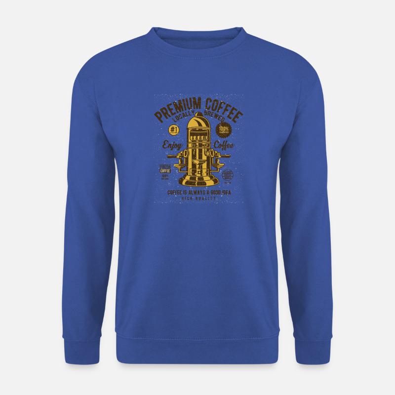Classic Coffee Maker - Unisex Pullover - Royalblau