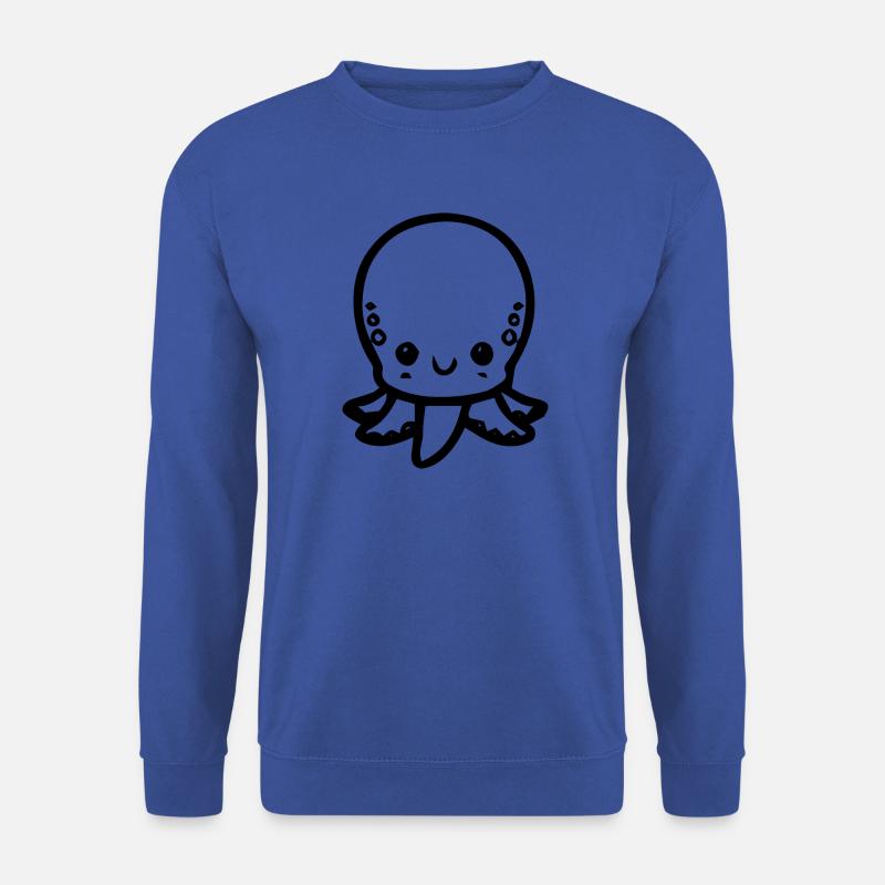 Kraken Tintenfisch Geschenk Idee - Unisex Pullover - Royalblau