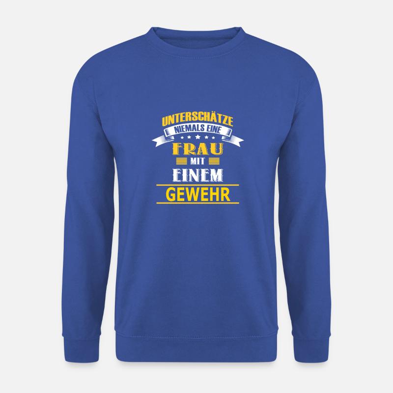 GEWEHR - Unisex Pullover - Royalblau