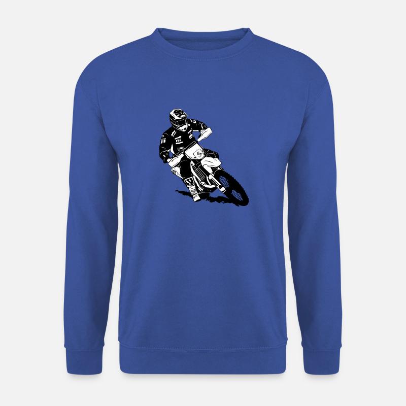 Enduro - Offroad - Motorradgeländesport - Unisex Pullover - Royalblau