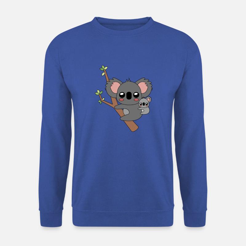 Koala Kawaii mit Neugeborenen - Unisex Pullover - Royalblau