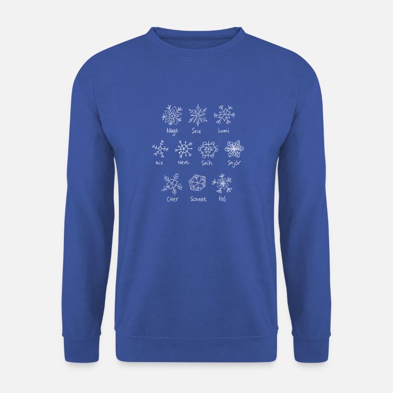 Schnee - Unisex Pullover - Royalblau