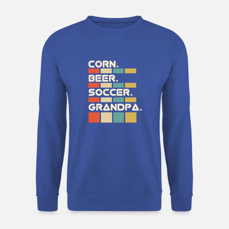 Fussball Fans Zitat - Unisex Pullover - Royalblau