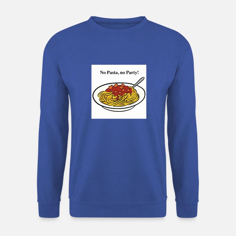 Spaghetti Bolognese (No Pasta, no Party!) - Unisex Pullover - Royalblau