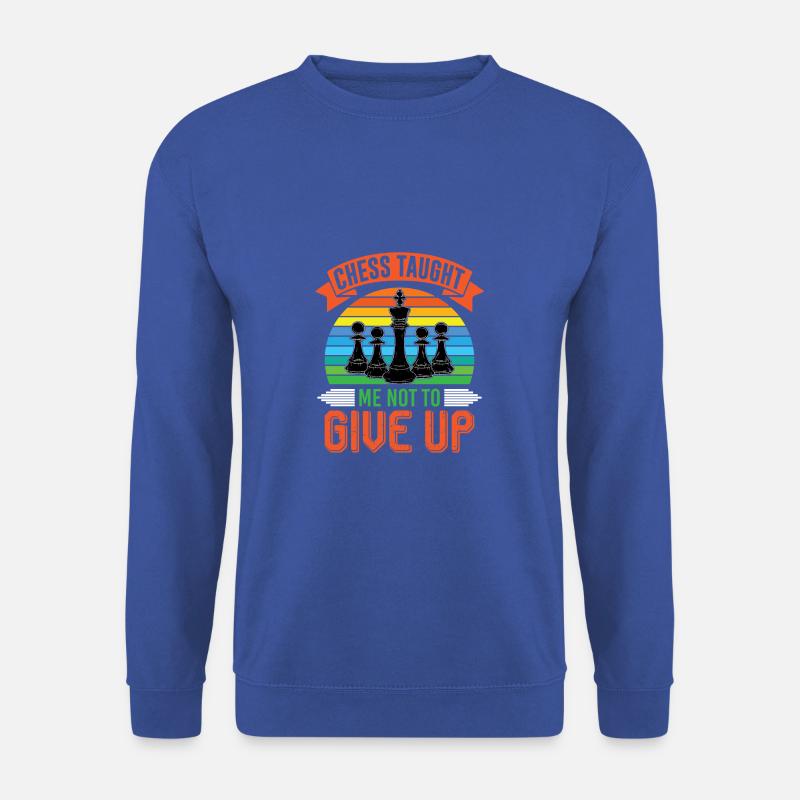 Les échecs, c’est ma vie - Sweat-shirt Unisexe - bleu royal