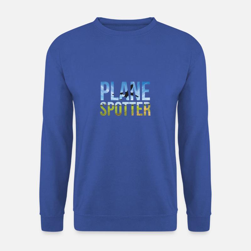 Planespotter - Flugzeug Fotograf - Unisex Pullover - Royalblau