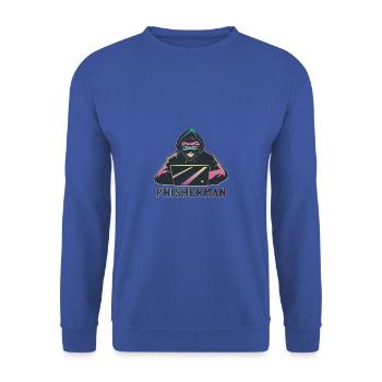 Conception de phisherman de pirates comme cadeau - Sweat-shirt Unisexe - bleu royal - Devant - Alina (178cm) & Michal (187cm)