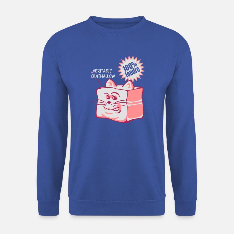Wahre chatmallow - Unisex Pullover - Royalblau