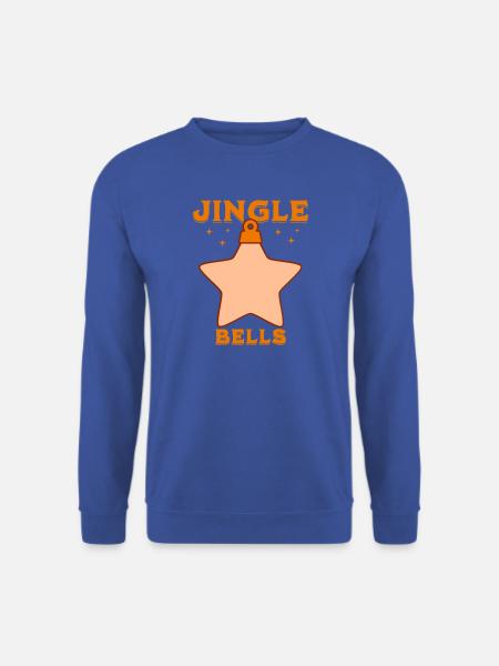 Weihnachts-Design Bells - Unisex Pullover - Royalblau