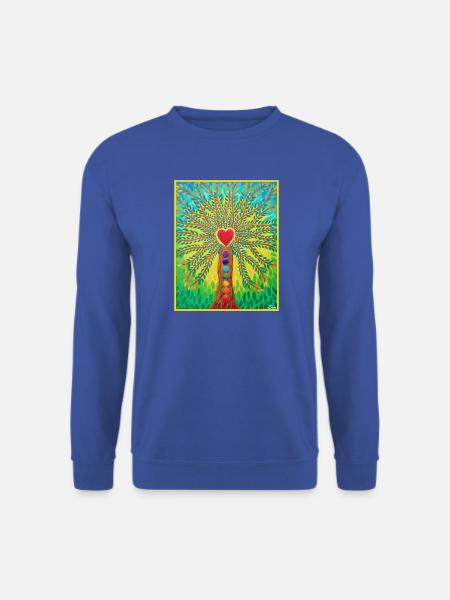 Lebensbaum Lebensenergie - Sonja von Staden - Unisex Pullover - Royalblau