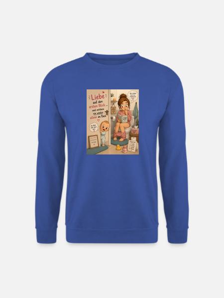 Nie wieder allein - Unisex Pullover - Royalblau