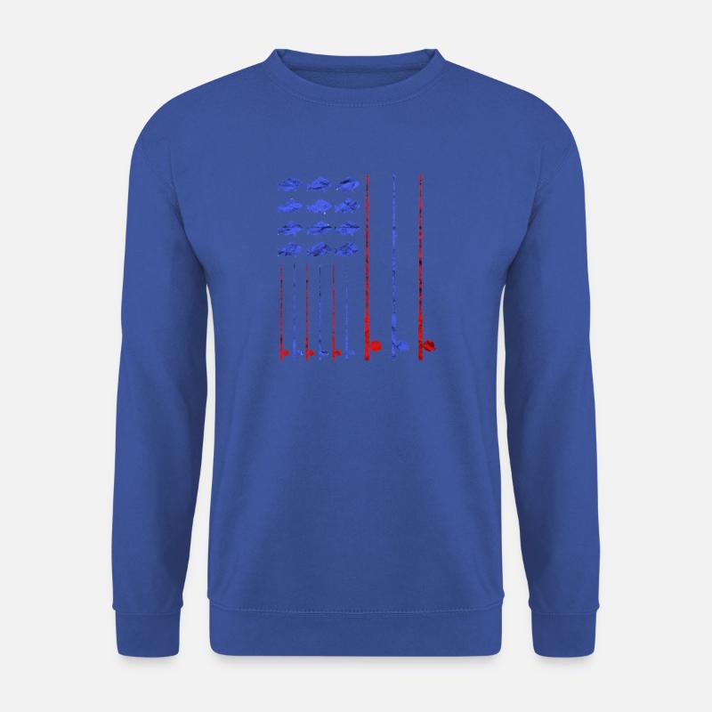 Angeln - Unisex Pullover - Royalblau