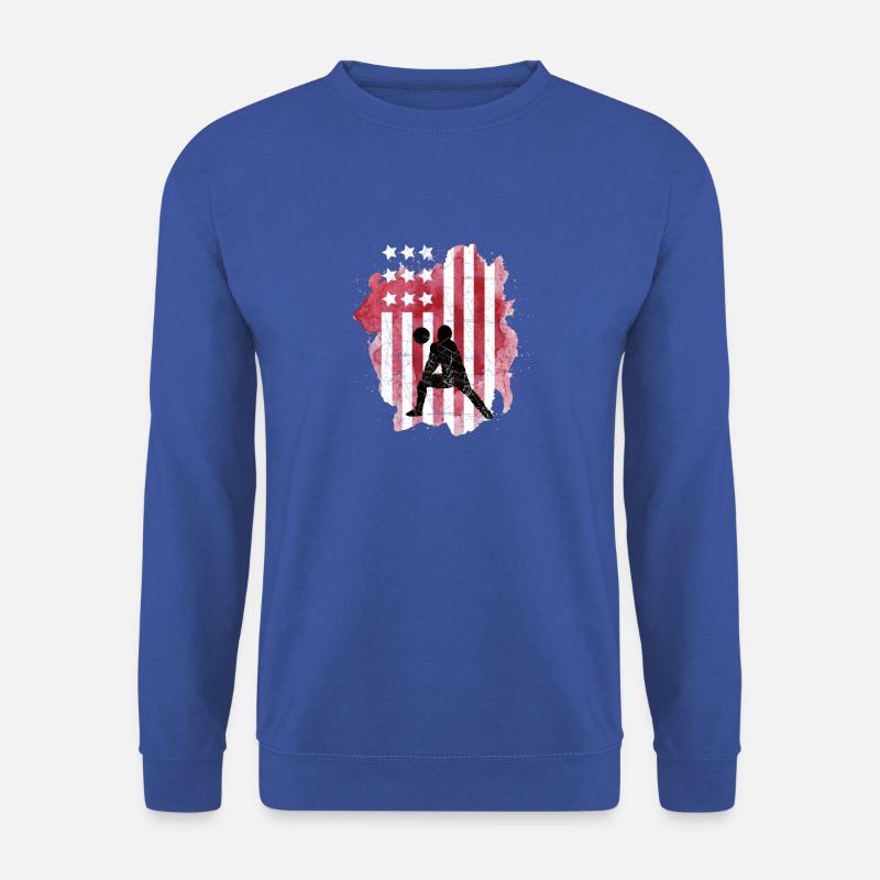 Handball Amerika - Unisex Pullover - Royalblau