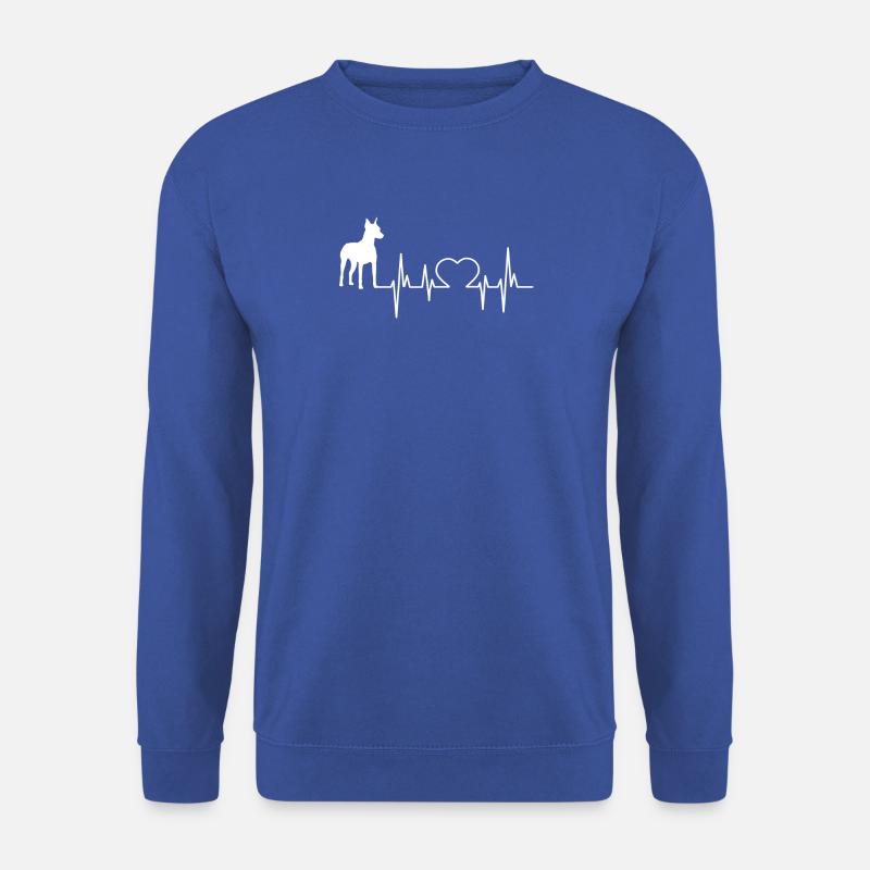 Deutscher Pinscher Geschenk Shirt - Unisex Pullover - Royalblau