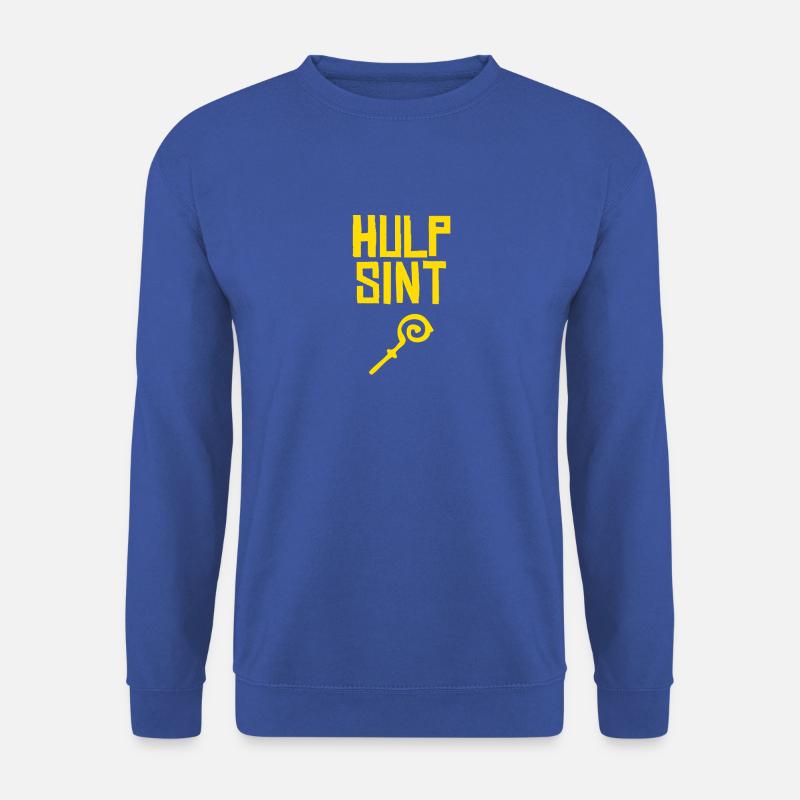 Hulp Sint Sinterklaas - Unisex Sweatshirt - royal blue