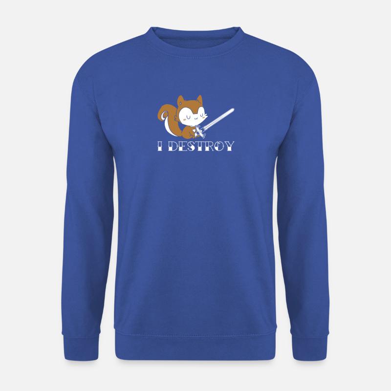 Ich zerstöre - Unisex Pullover - Royalblau