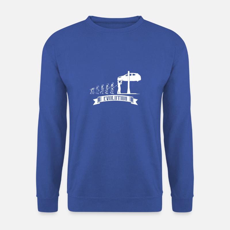 Evolution: KFZ Mechaniker KFZ Mechatroniker - Unisex Pullover - Royalblau