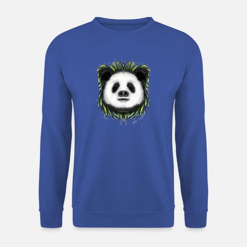 Ping Panda von Jon Ball - Unisex Pullover - Royalblau