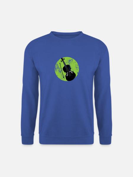 Ich liebe meine Geige und Violine Shirt Geschenk - Unisex Pullover - Royalblau