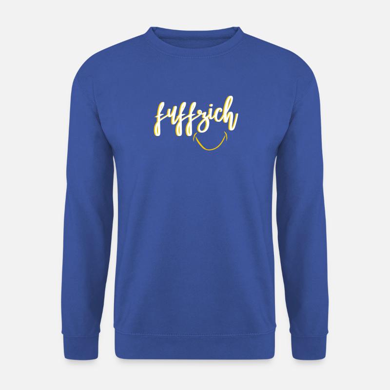 TRAGS MIT STOLZ Fuffzich 50 - Unisex Pullover - Royalblau