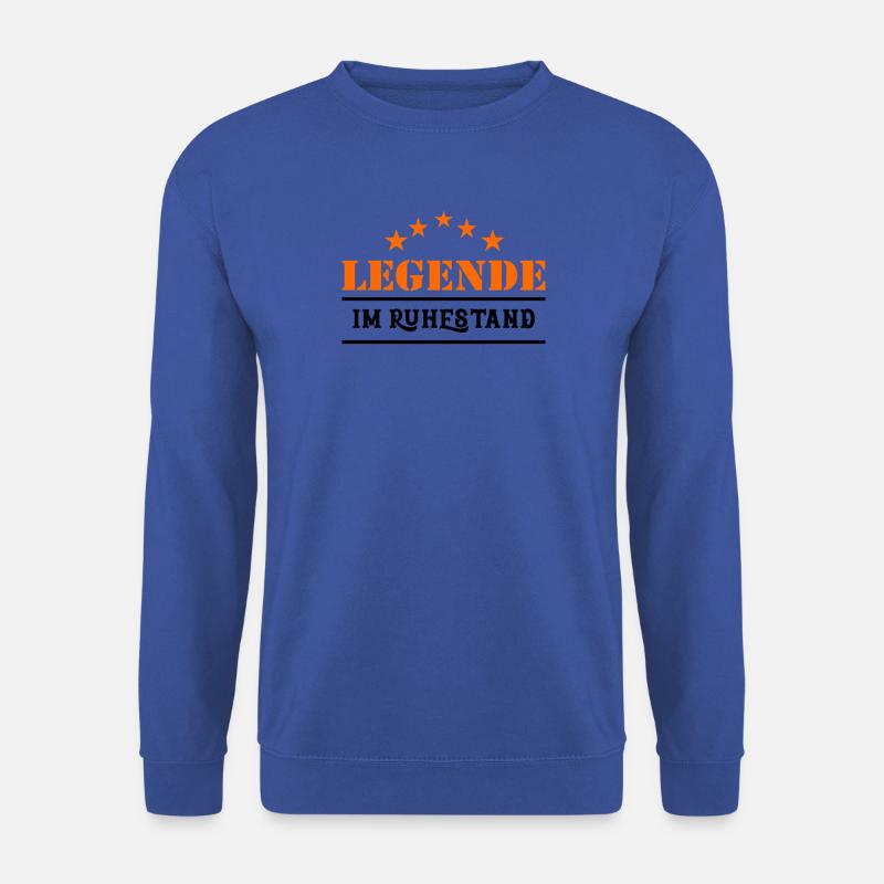 Legende im Ruhestand - Unisex Pullover - Royalblau