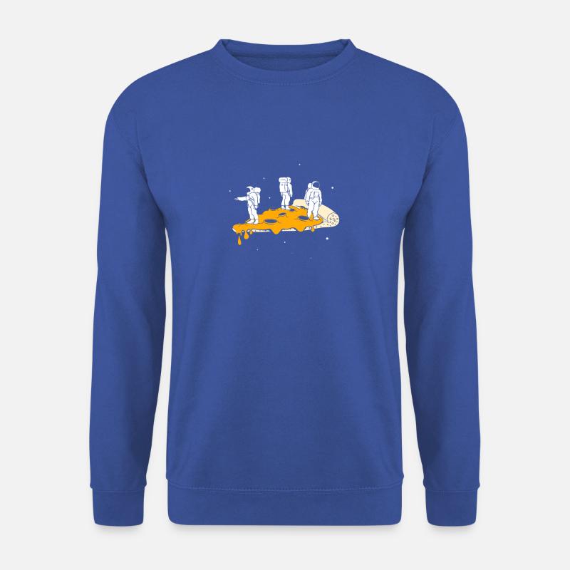 Space Pizza - Unisex Pullover - Royalblau