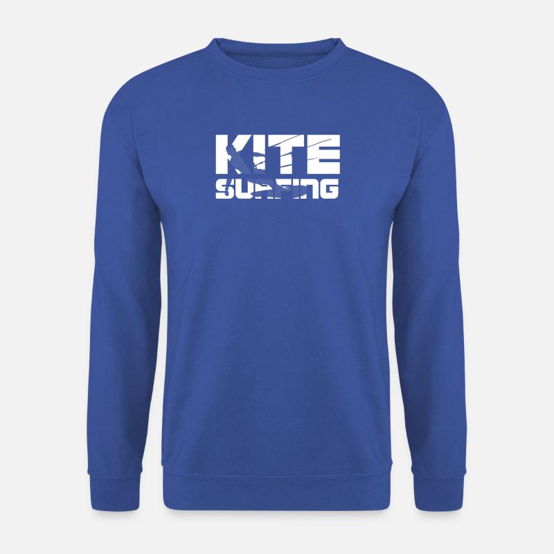 Kitesurfen - Kitesurfer - Kitesurfing - Geschenk - Unisex Pullover - Royalblau
