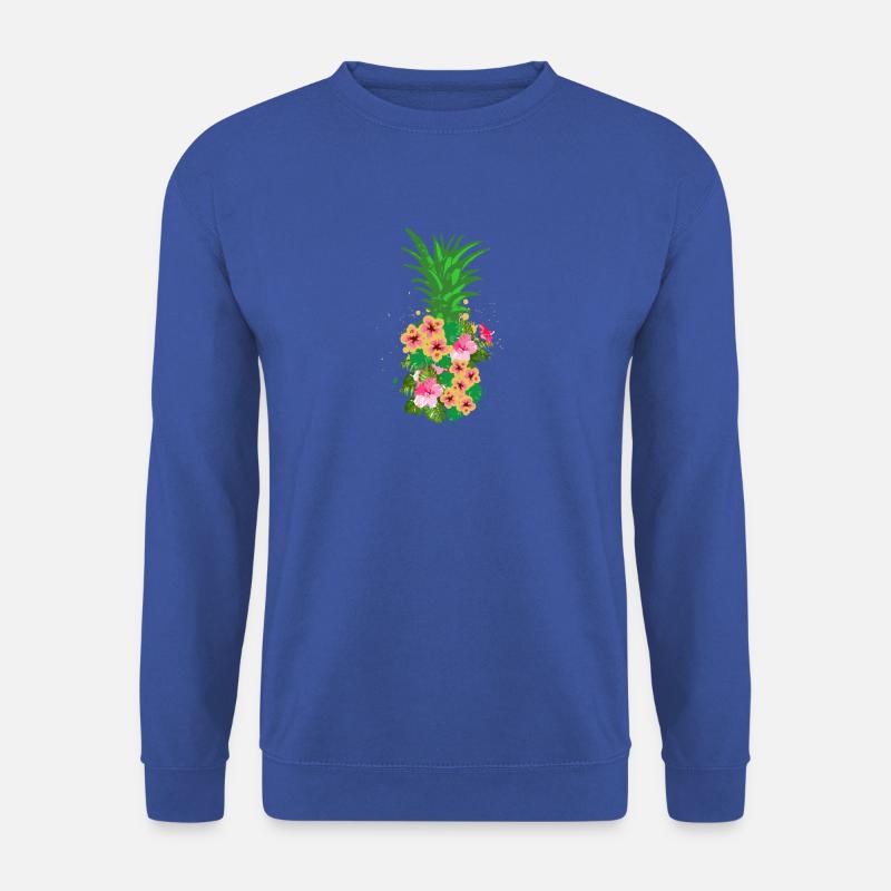 Ananas - Unisex Pullover - Royalblau