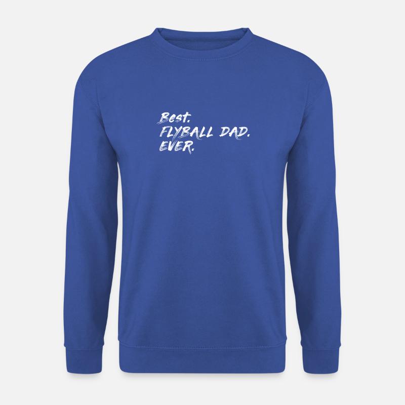 Bester Flyball Dad Hundesport Papa - Unisex Pullover - Royalblau
