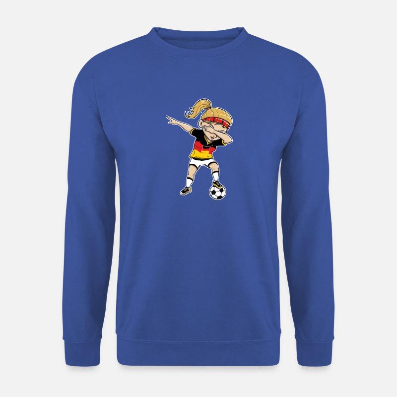 Fußball Weltmeisterschaft Deutschland Geschenk Dab - Unisex Pullover - Royalblau