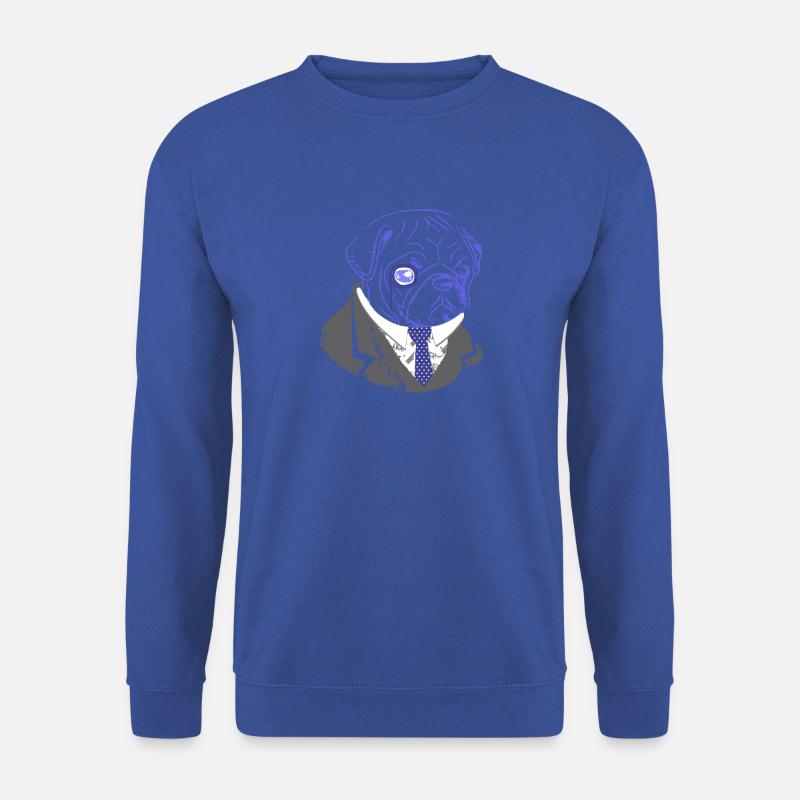 Hunde Professor Hund Hunde Geschenk - Unisex Pullover - Royalblau