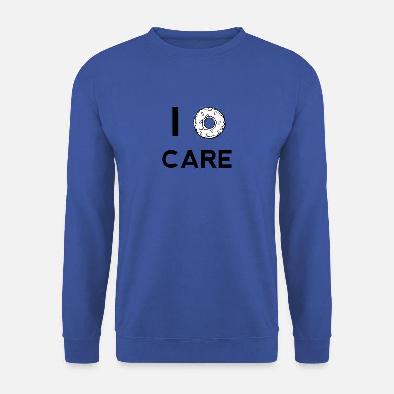 I Donut Care - Unisex Pullover - Royalblau