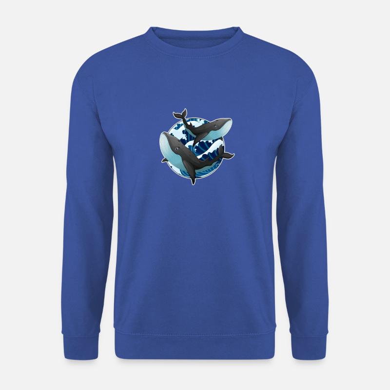 Wale - Unisex Pullover - Royalblau